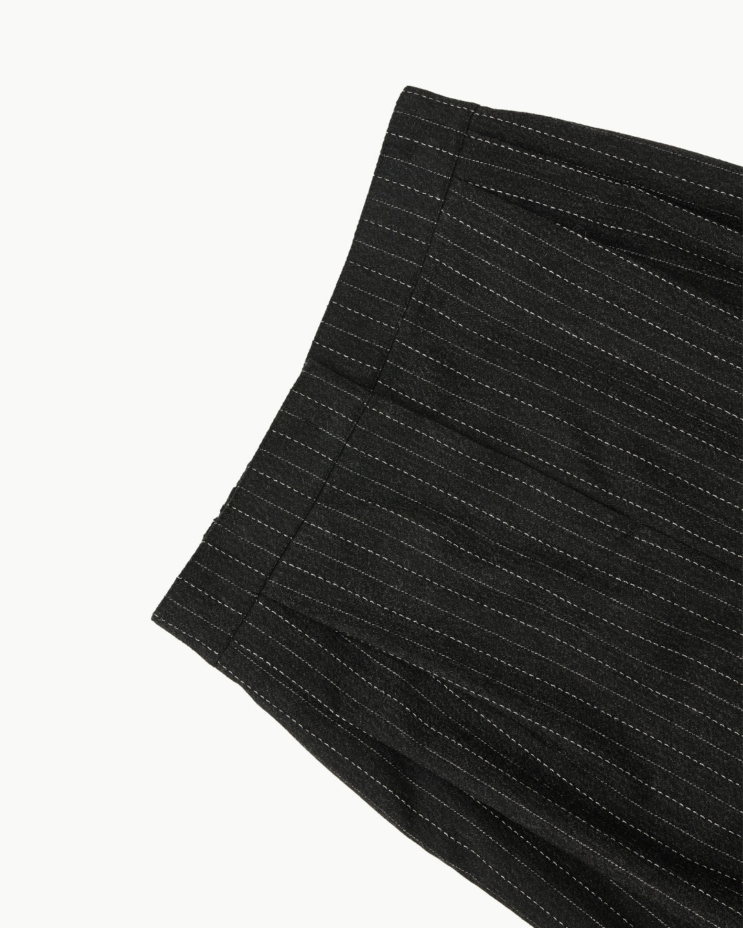 Wool Garconne Skirt | Stripe