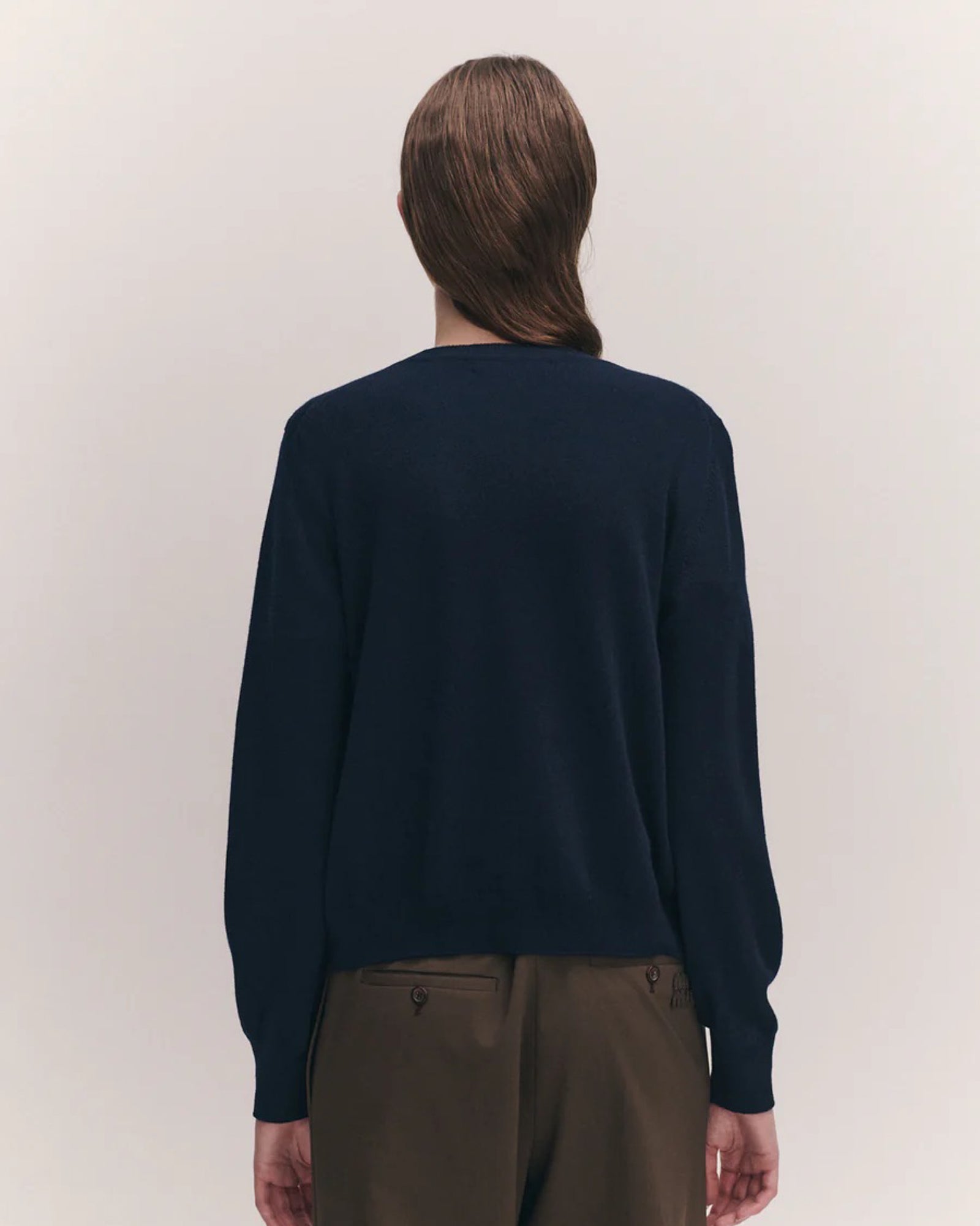 Enya Cashmere Cardigan | Navy