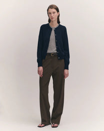 Enya Cashmere Cardigan | Navy