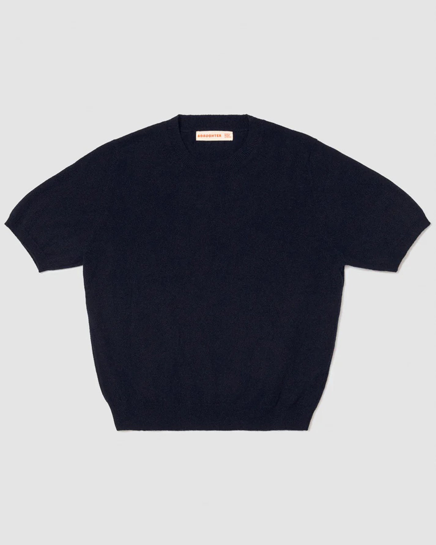 Emer Cashmere T-Shirt | Navy