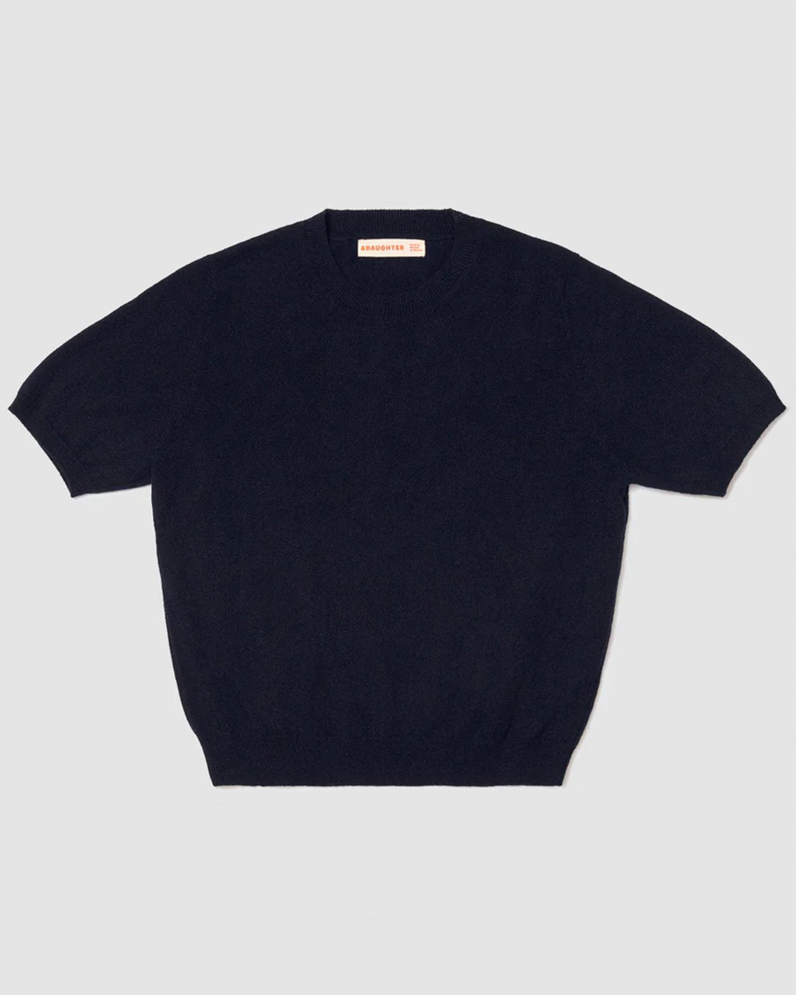 Emer Cashmere T-Shirt | Navy