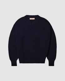 Balla Slouch V-Neck | Navy