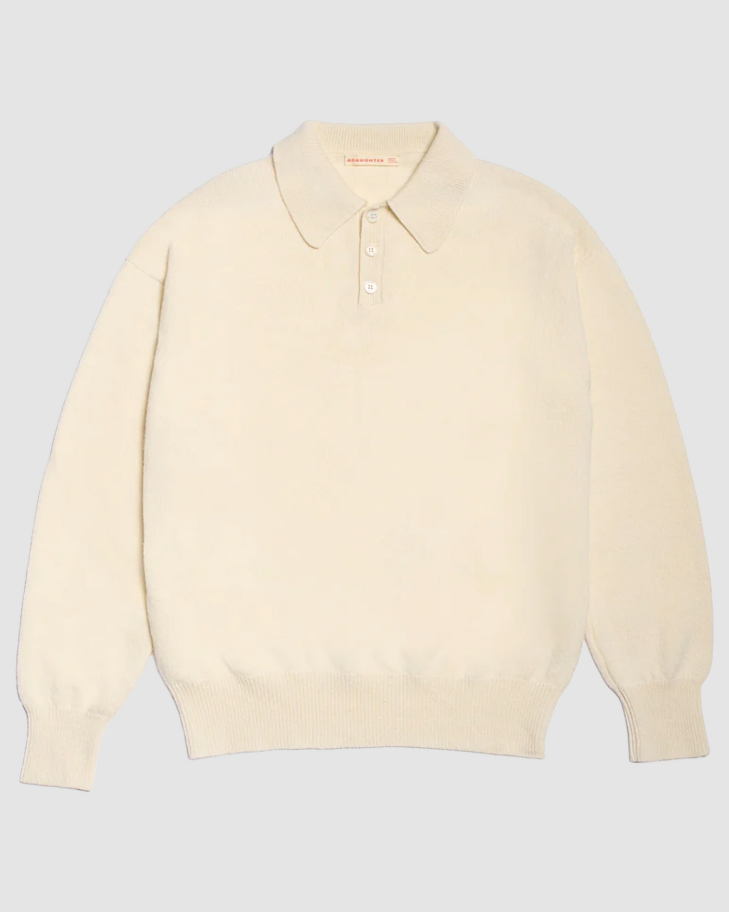 Edith Polo Shirt | White Undyed