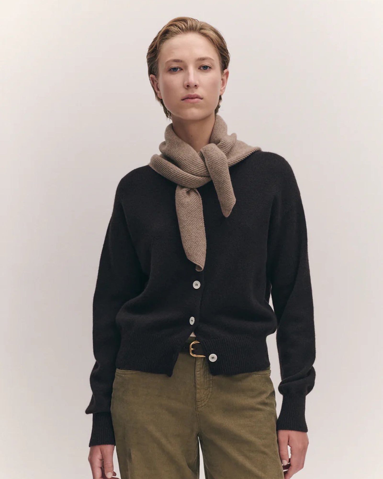 XL Fionn Foulard | Dark Natural