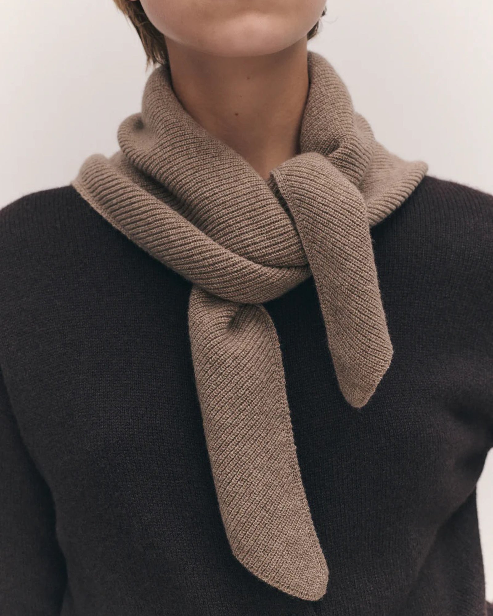 XL Fionn Foulard | Dark Natural