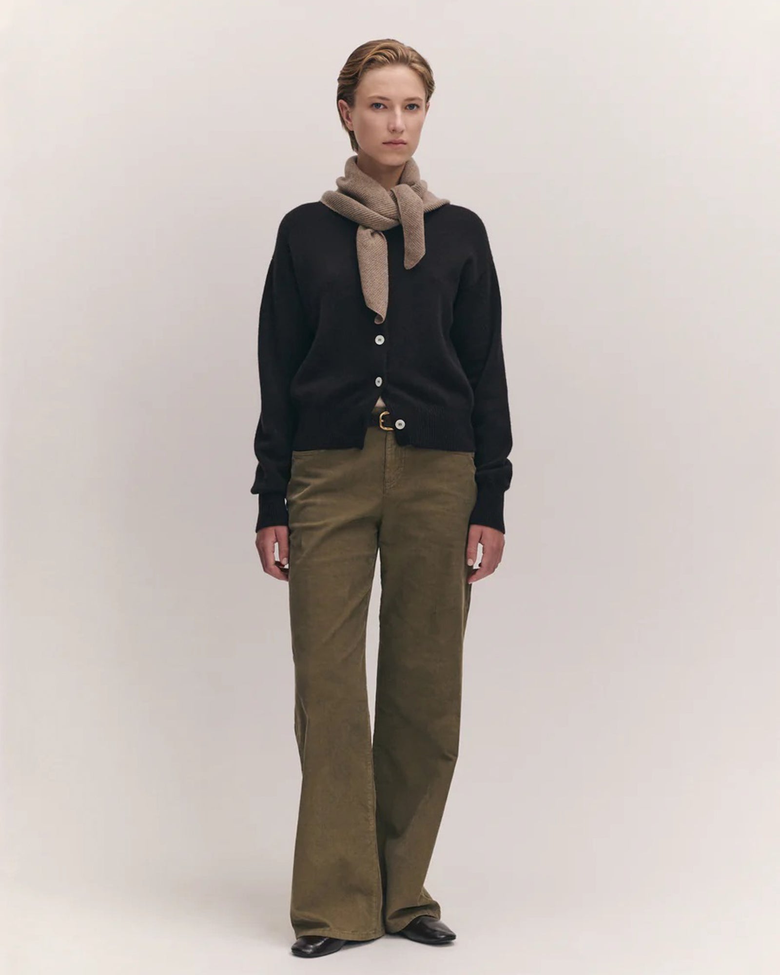 XL Fionn Foulard | Dark Natural