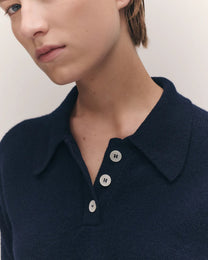 Edie Polo Shirt | Navy