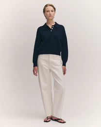 Edie Polo Shirt | Navy