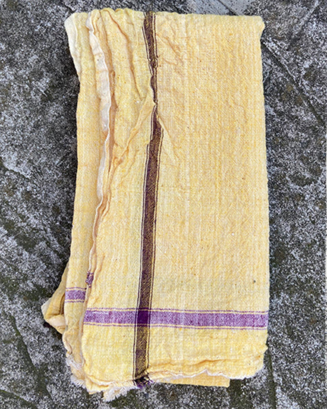 Chambray Towel | Yellow
