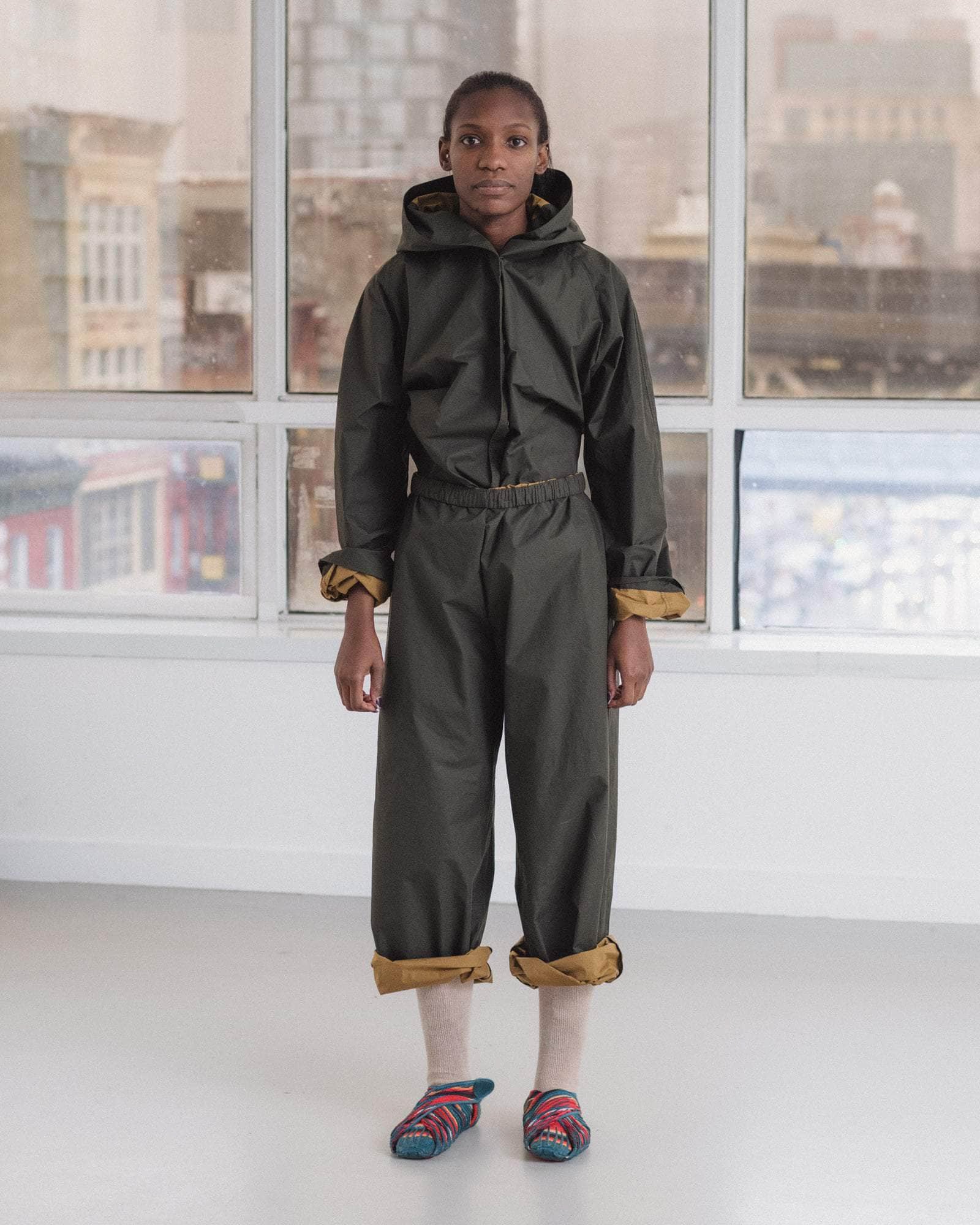 Cave Pants | Green Brown