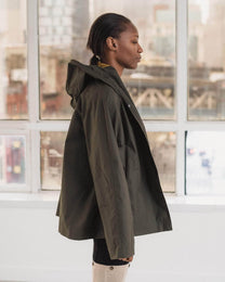 Cave Windbreaker | Green Brown