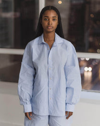 Claude Shirt | Sax Blue