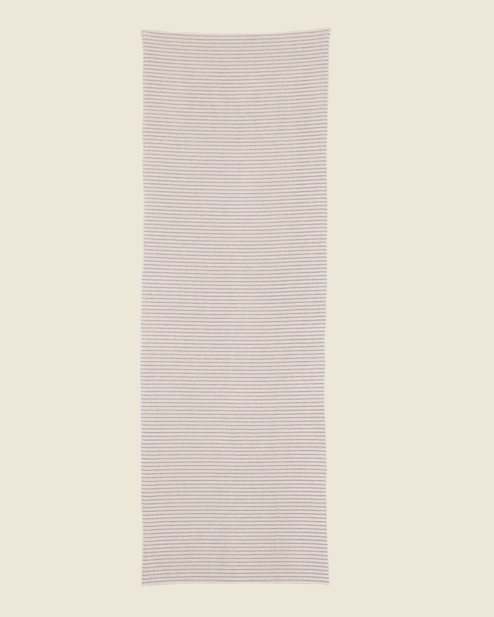 Yoga Mat Towel | Black Stripe