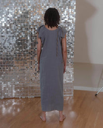 Max Dress | Bayon Grey/Yellow