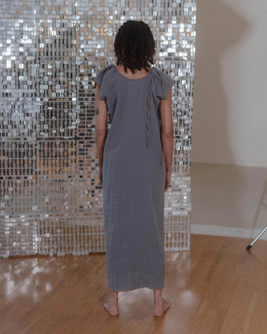 Max Dress | Bayon Grey/Yellow