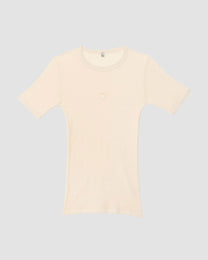 Heart Short Sleeve | Undyed