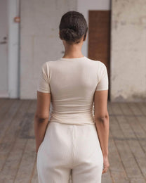 Heart Short Sleeve | Undyed