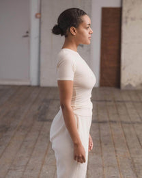 Heart Short Sleeve | Undyed