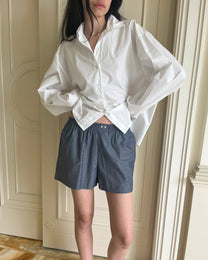 Boxer | Blue Pinstripe