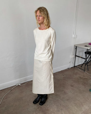 Column Skirt | Rice
