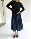 Tie Skirt | Navy