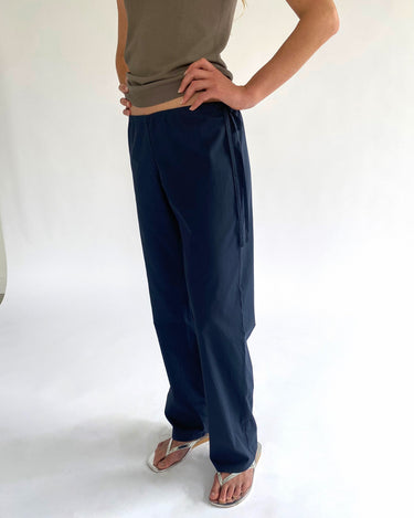 Tie Pants | Navy