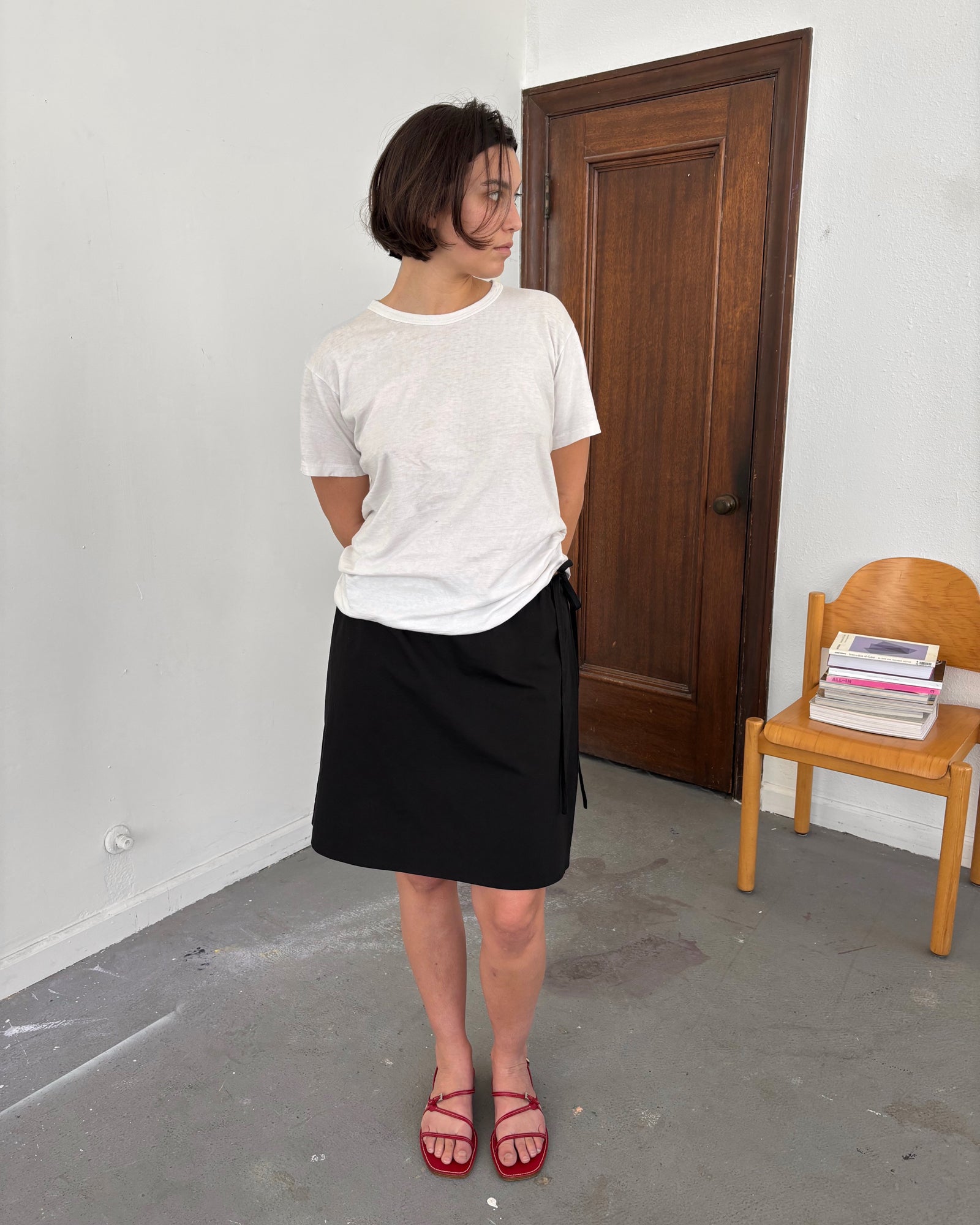 Straight Skirt | Black