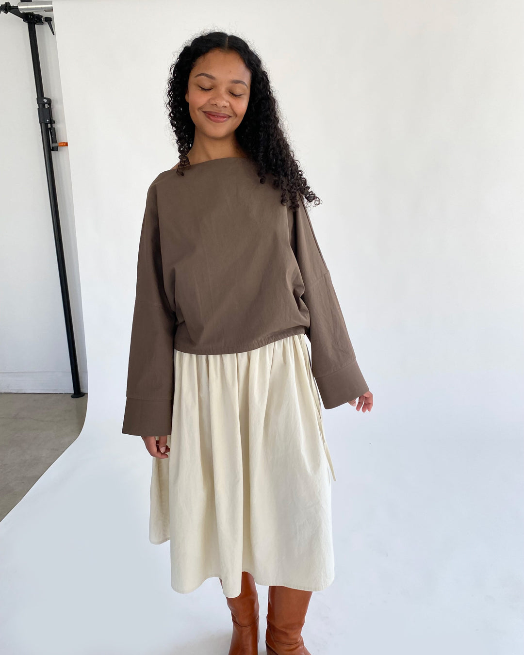 Cuff Top | Chocolate