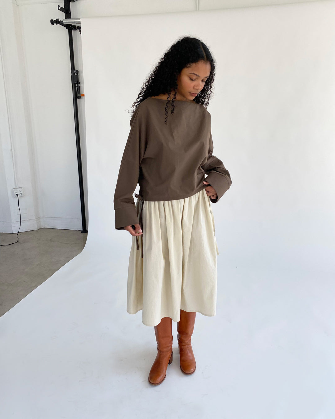 Cuff Top | Chocolate