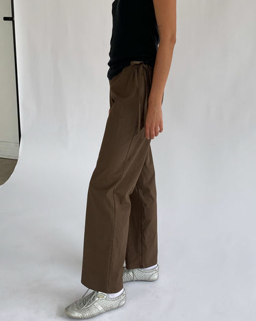 Tie Pants | Chocolate