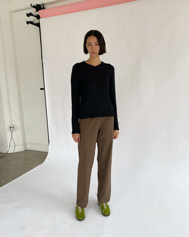 Tie Pants | Chocolate