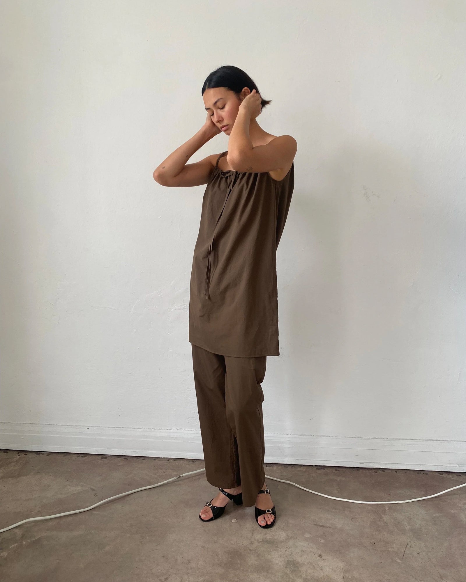 Bow Dress | Chocolate