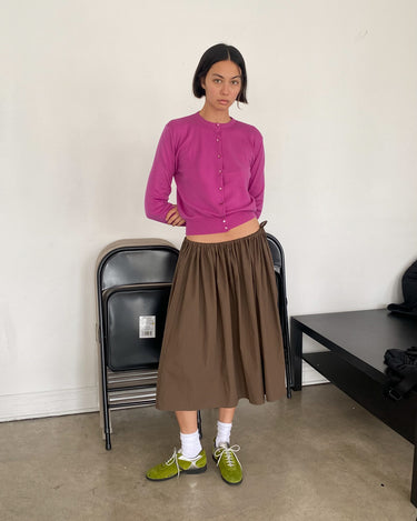 Tie Skirt | Chocolate