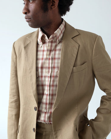 Single Breasted Blazer | Fawn