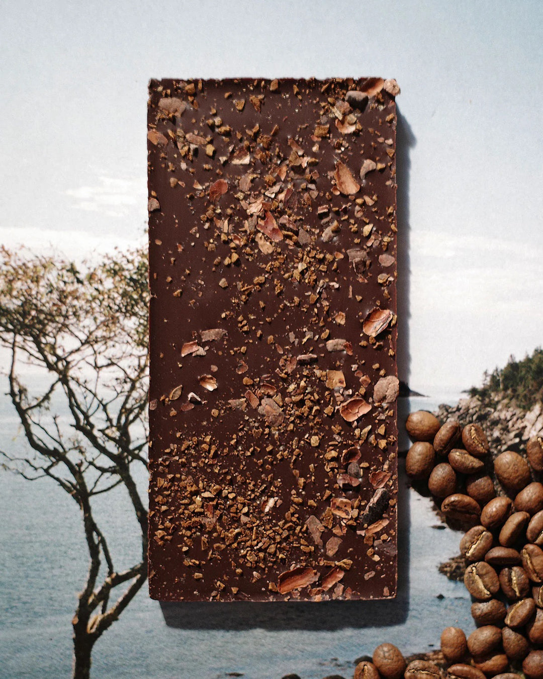 Organic Ground Ethiopian Coffee &amp; Cacao Shell Chocolate x Canyon Coffee