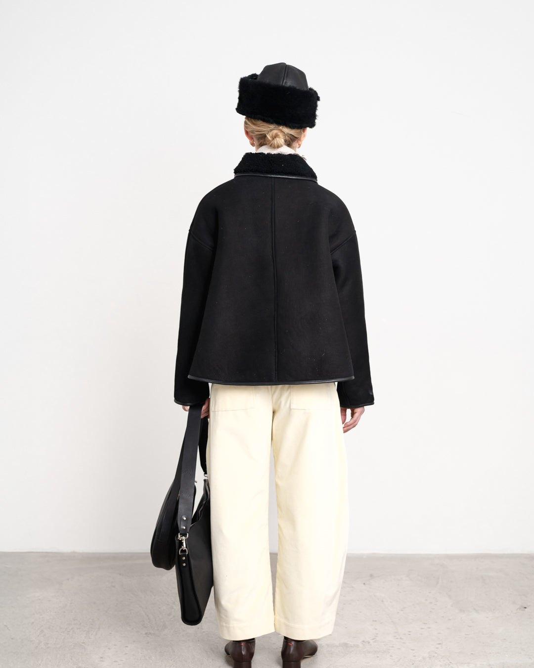 Suede Avis Jacket | Black