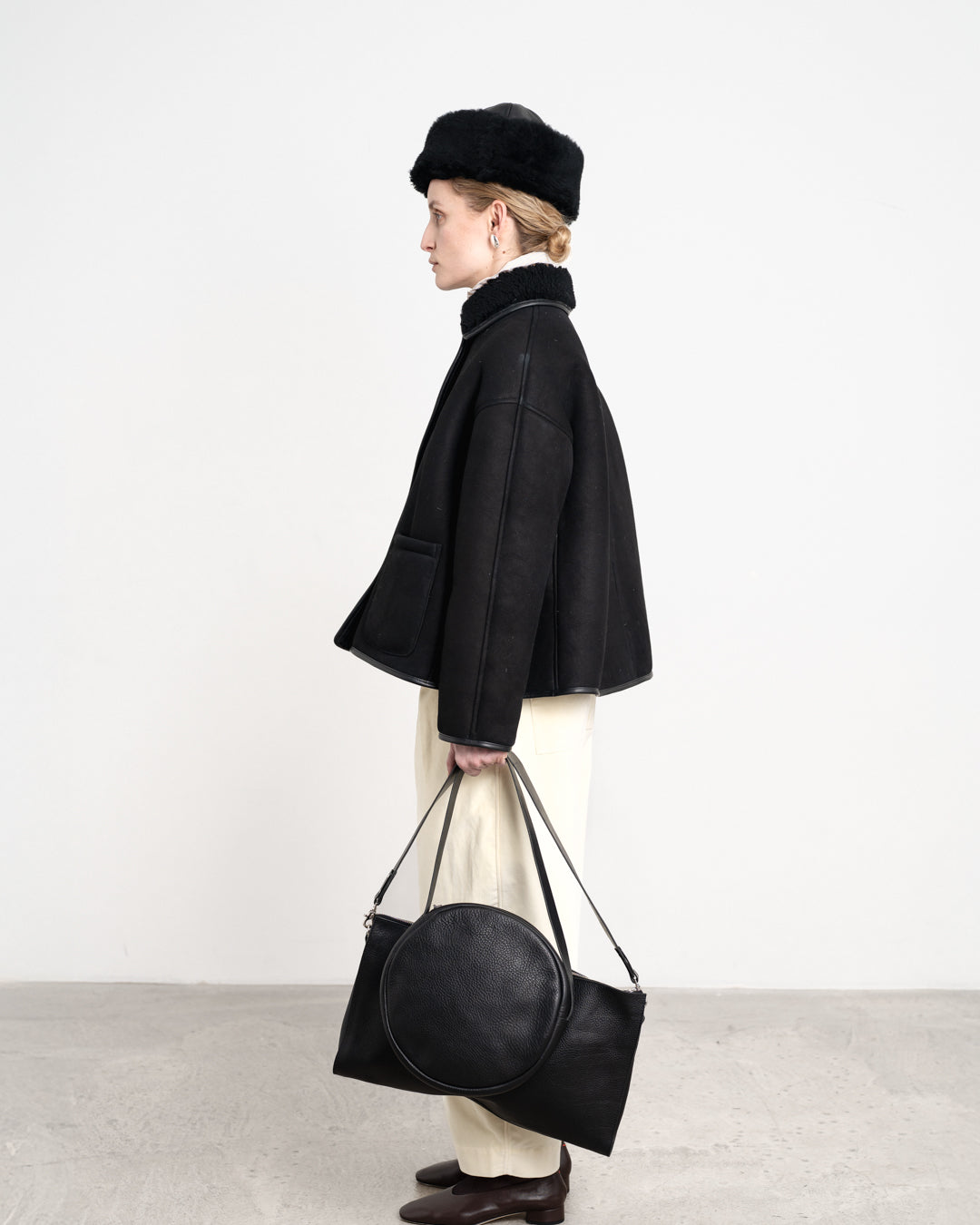 Suede Avis Jacket | Black