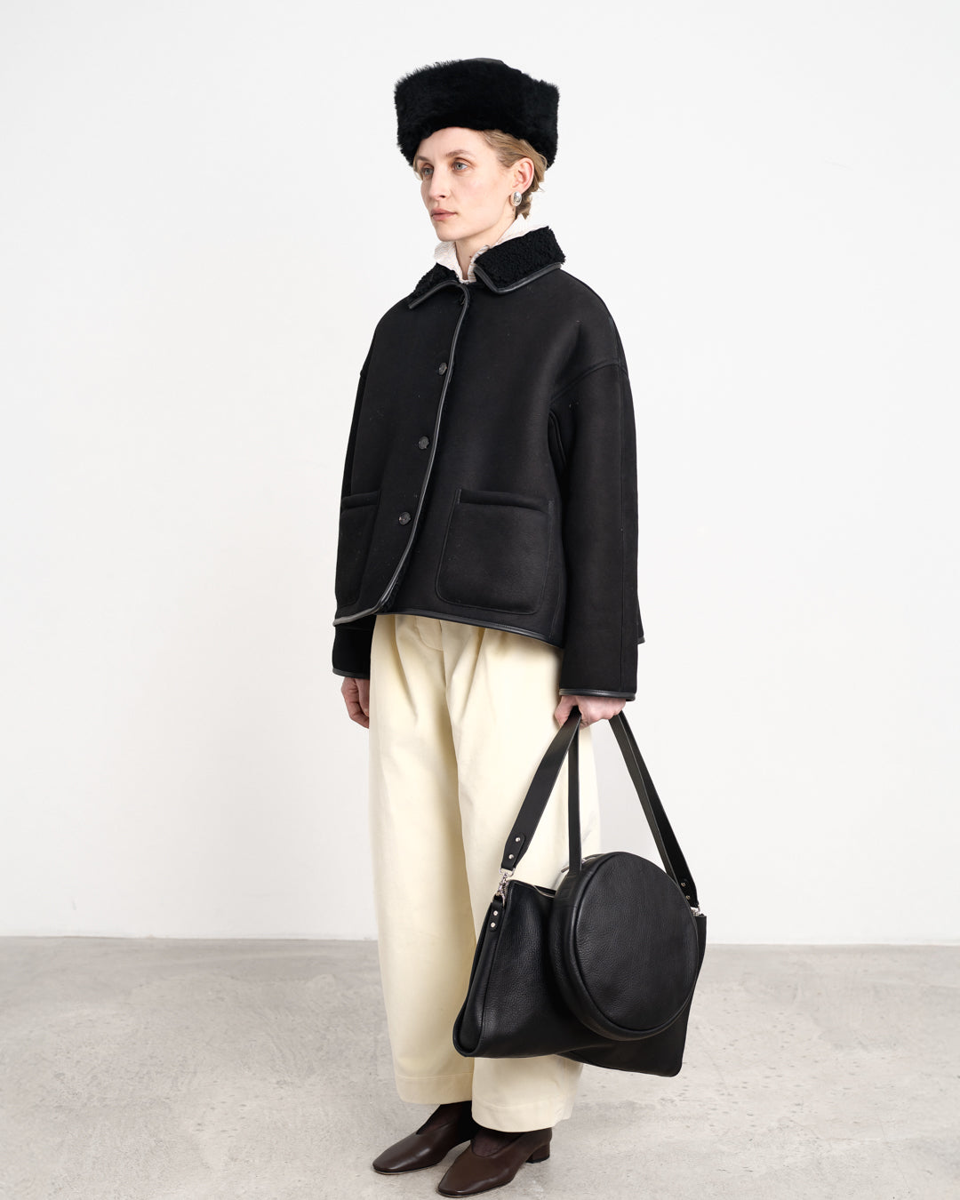 Suede Avis Jacket | Black