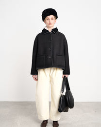 Suede Avis Jacket | Black