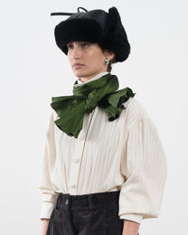 Leather Trapper Hat | Black