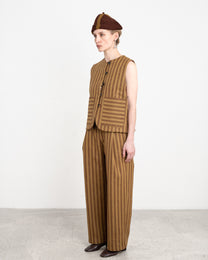 Imogen Vest | Goldfinch/Bordeaux