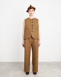 Imogen Vest | Goldfinch/Bordeaux