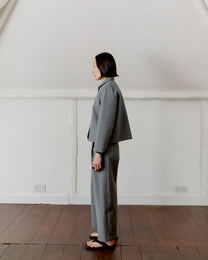 British Wool Lillie Jacket | Light Grey