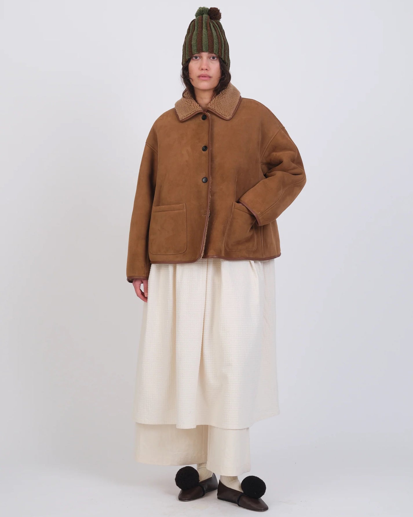 Suede Avis Jacket | Tan
