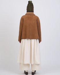 Suede Avis Jacket | Tan