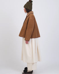 Suede Avis Jacket | Tan
