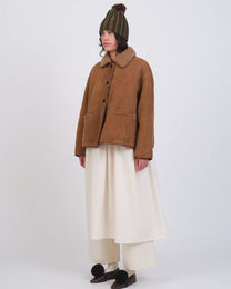 Suede Avis Jacket | Tan