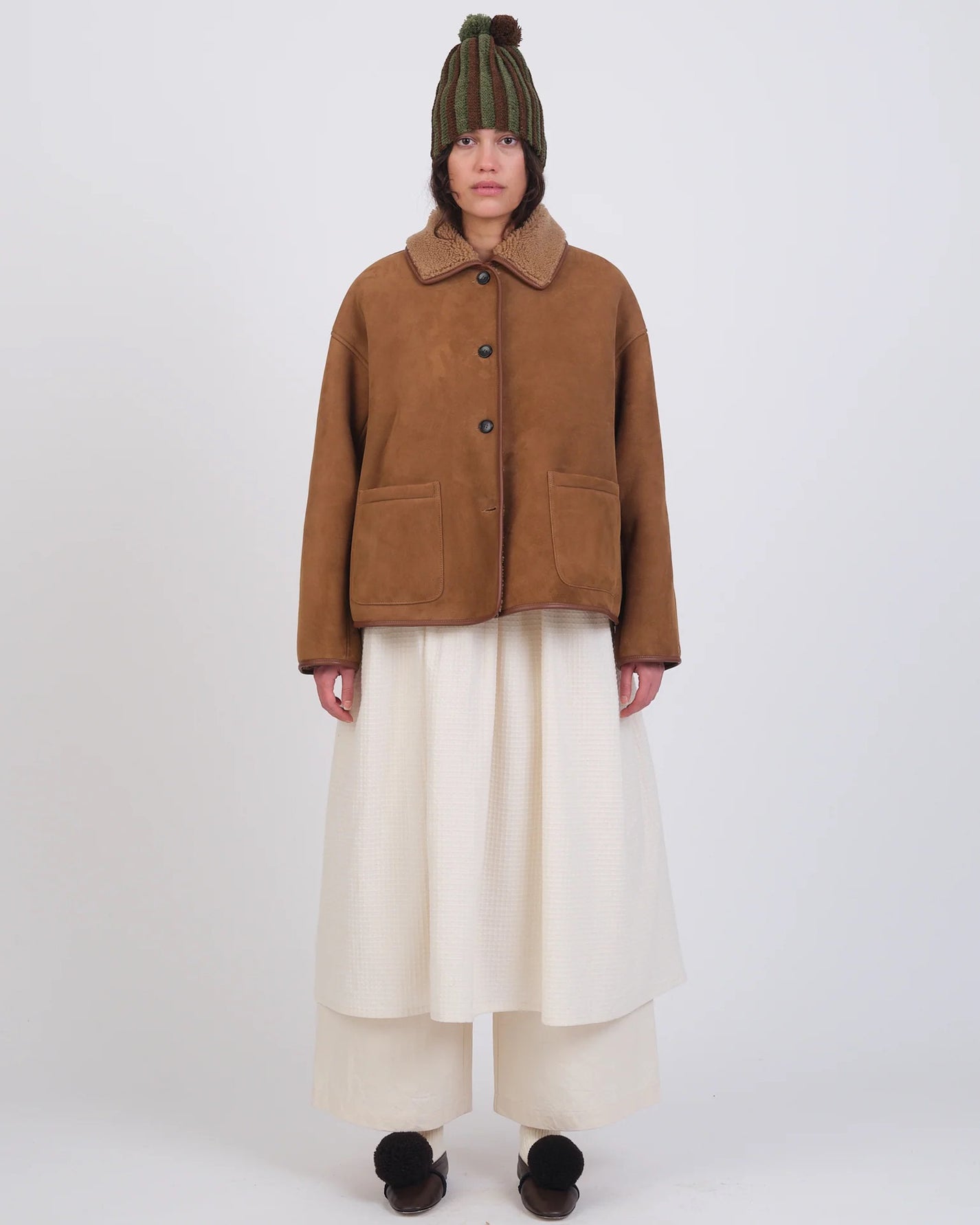 Suede Avis Jacket | Tan