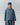Japanese Cotton Reeva Hooded Shirt | Navy/Camel Stripe