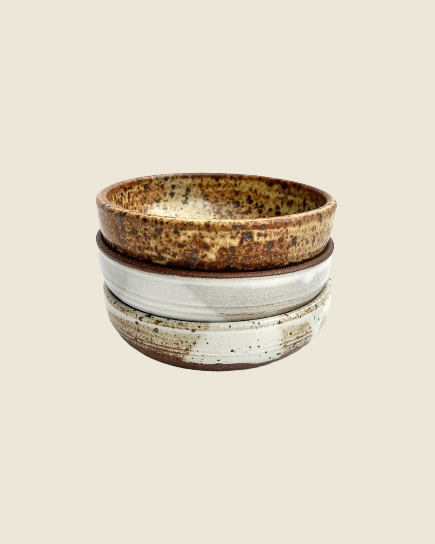 Condiment Bowl | Speckled Pale Grey